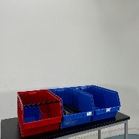 Plastic Storage Bins image 1